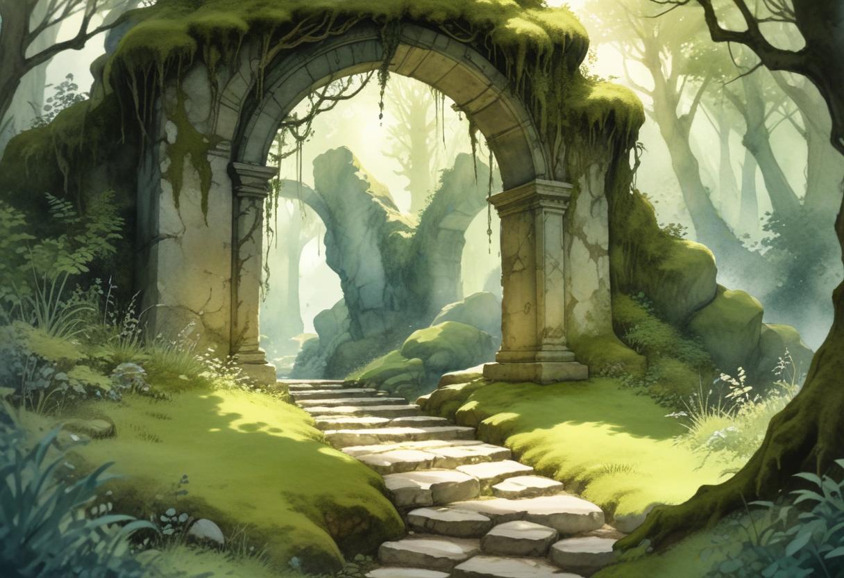 Visual representation of a fantasy visual-novel collection